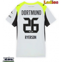 Borussia Dortmund Julian Ryerson #26 Replica Away Shirt Ladies 2025-26 Short Sleeve